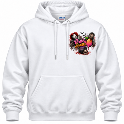 Peachy Sweets Hoodie Merch - Halloween edition