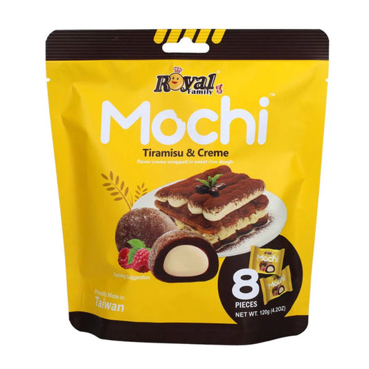 Royal Mochi Tiramisu & Creme 120g