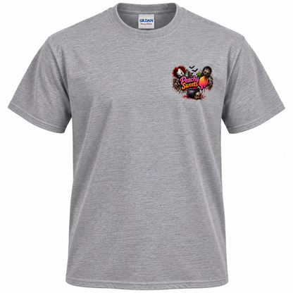 Peachy Sweets T-Shirt Merch - Halloween Edition