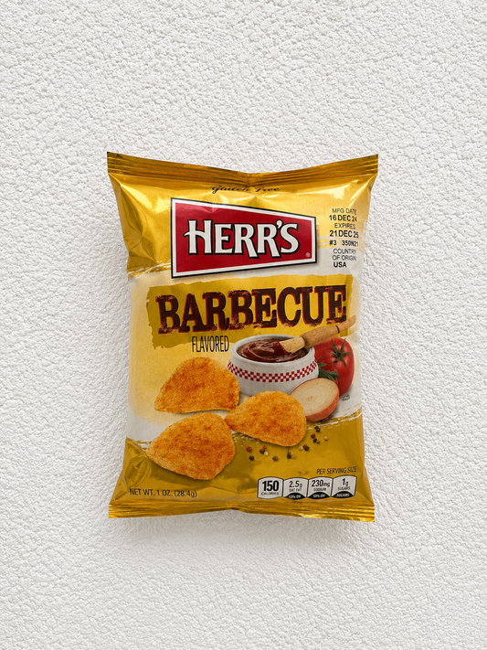 Herr’s Barbecue Potato Chips (28g) - USA
