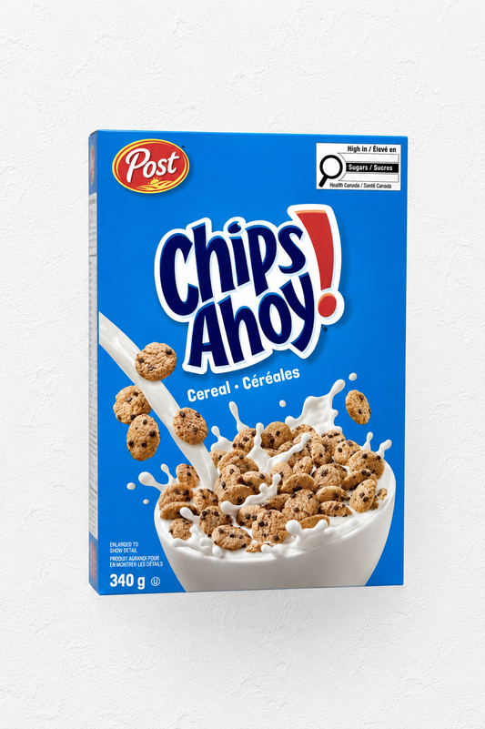 Chips Ahoy Cereal 340g - Canadian