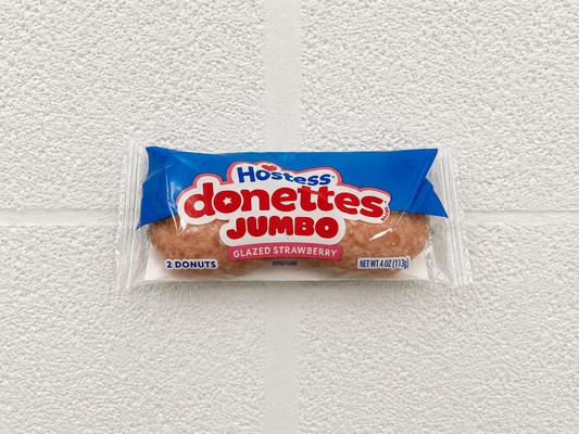 Hostess Donettes Jumbo - Glazed Strawberry (USA)