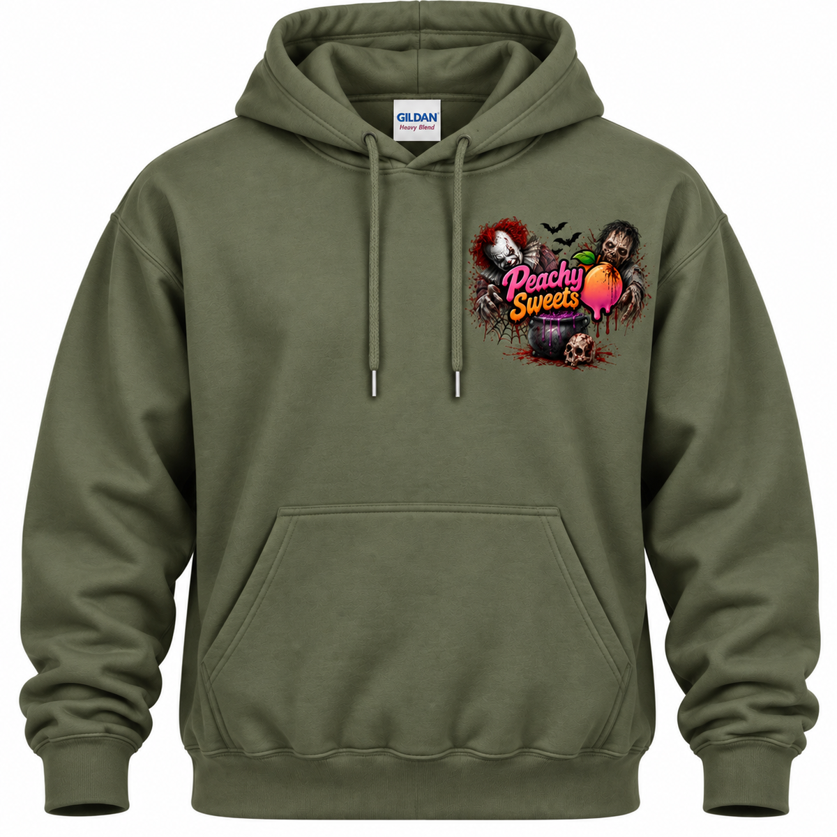 Peachy Sweets Hoodie Merch - Halloween edition