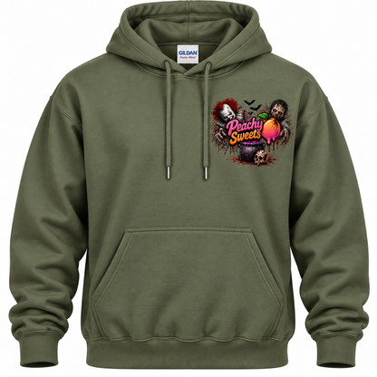 Peachy Sweets Hoodie Merch - Halloween edition