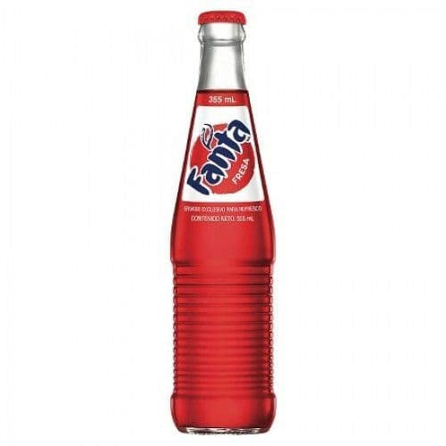 Fanta Strawberry Glass Bottle 355ml - Mexican
