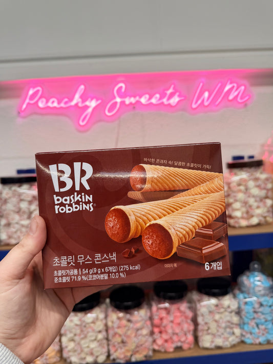 Baskin Robbins Chocolate Mousse Cones (KOREA)