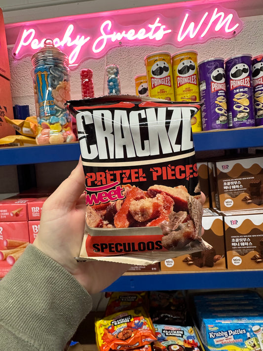 Crackzel Pretzel Pieces - Speculoos (TURKEY)