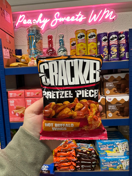 Crackzel Pretzel Pieces - Hot Buffalo Wings (TURKEY)