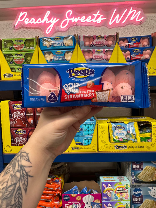 Peeps Frosted Strawberry Poptart Chicks 5PK