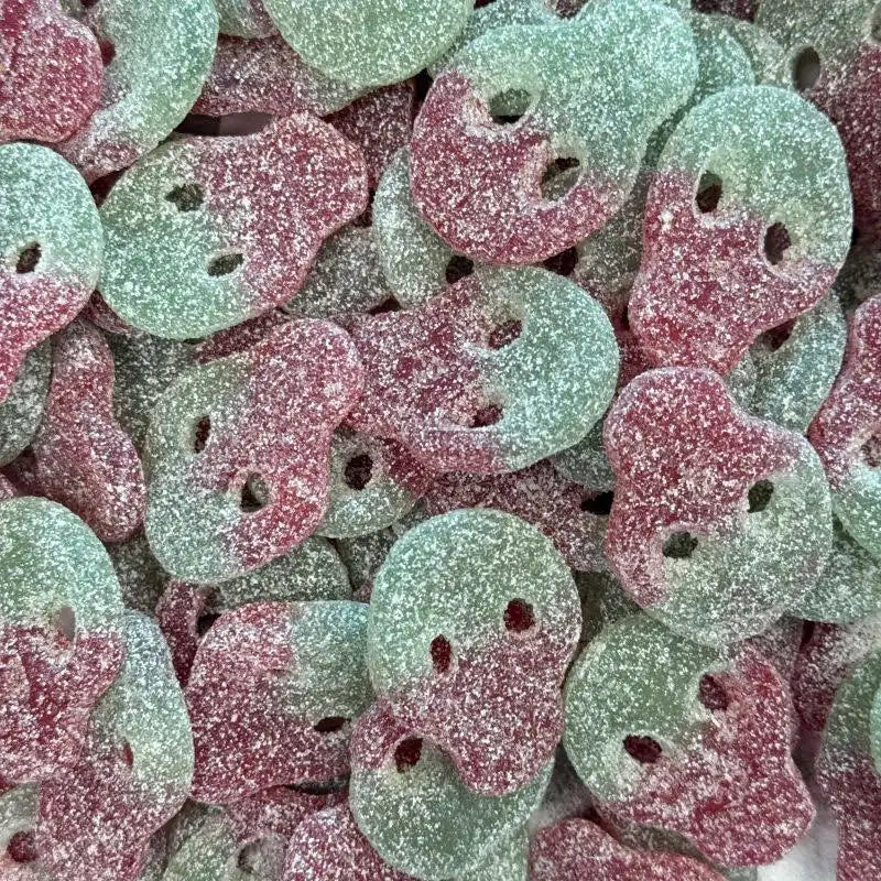 Fizzy Watermelon Skulls 100G (Vegan) (Halal)