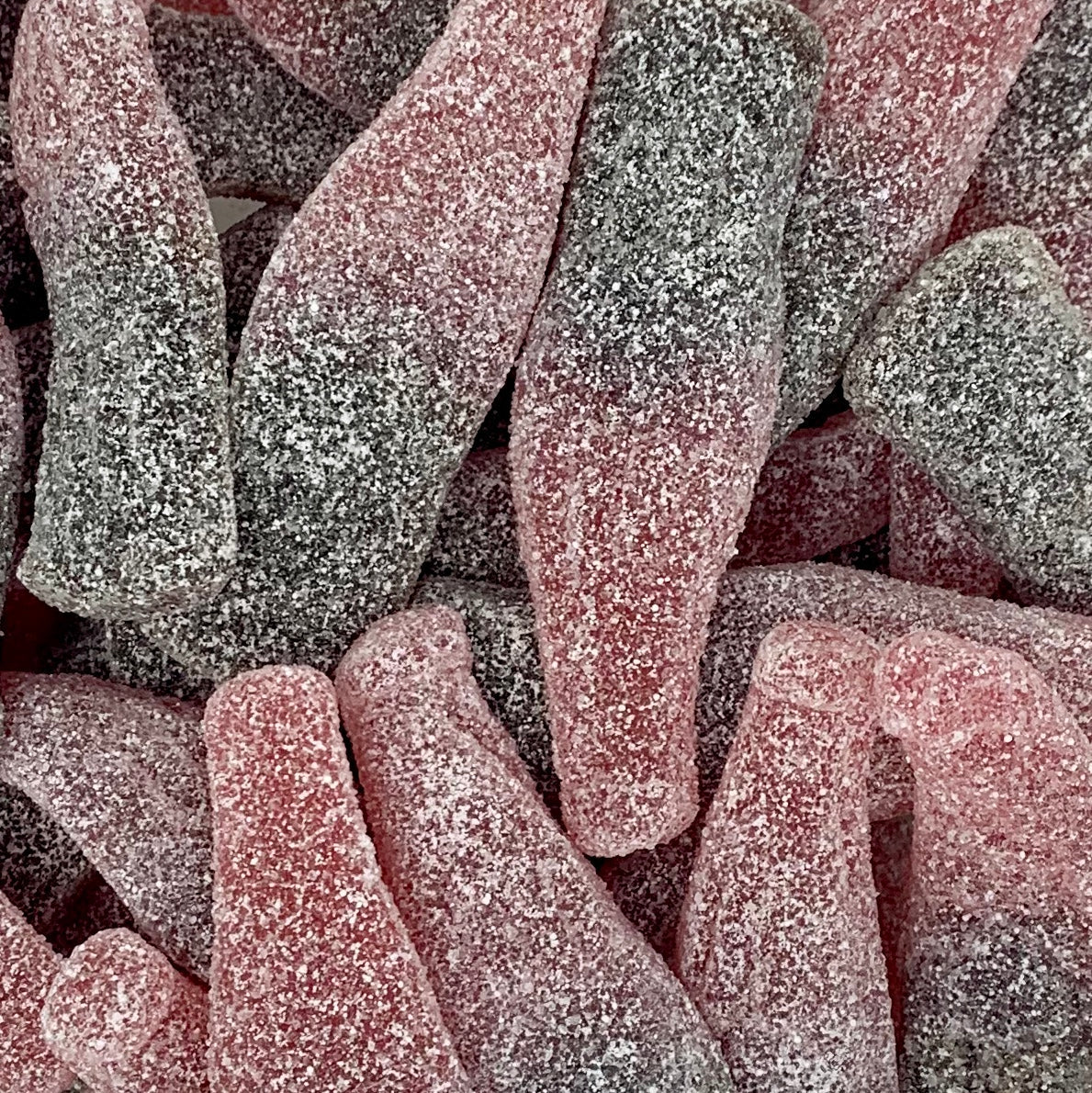 Giant Cherry Cola Bottles 100g