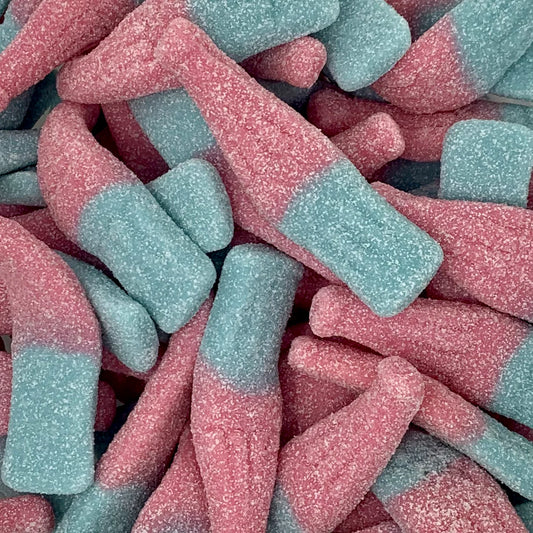 Giant Bubblegum Bottles 100g