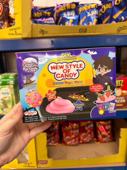 Fuki Candy DIY Handmade Cotton Magic Wand Kit Box