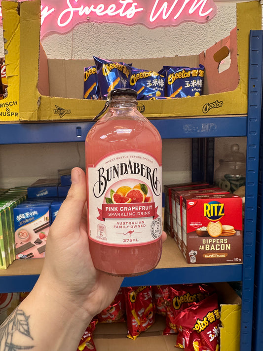 Bundaberg Pink GrapeFruit Sparkling Drink Flavour - Australia