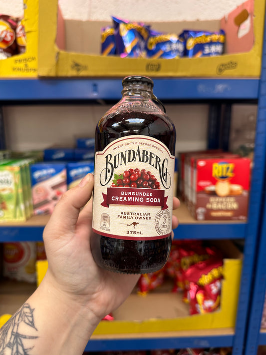 Bundaberg Burgundee Creaming Soda Flavour - Australia