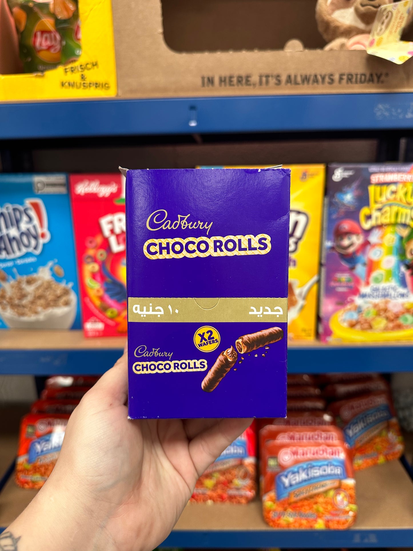 Cadbury Choco Wafer Rolls (Full Box)