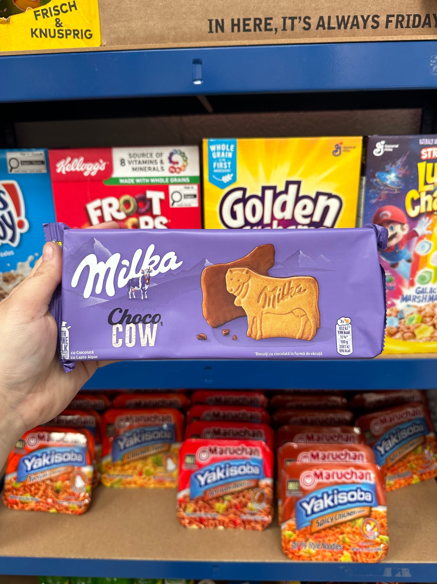 Milka Choco Cow Biscuits