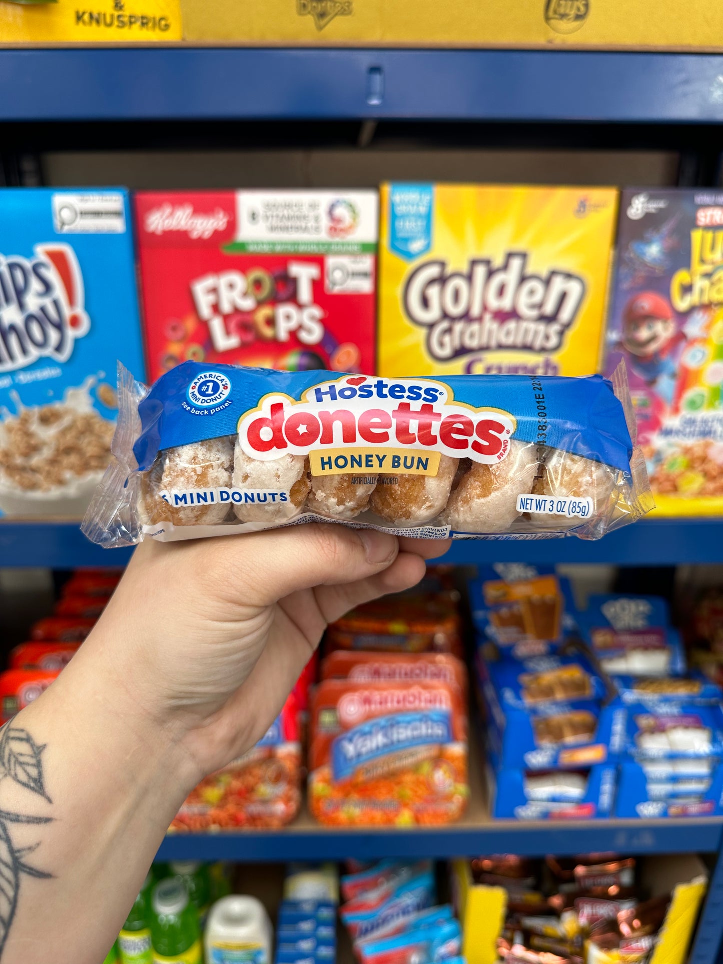 Hostess Honey Bun Donettes 6-Pack - USA