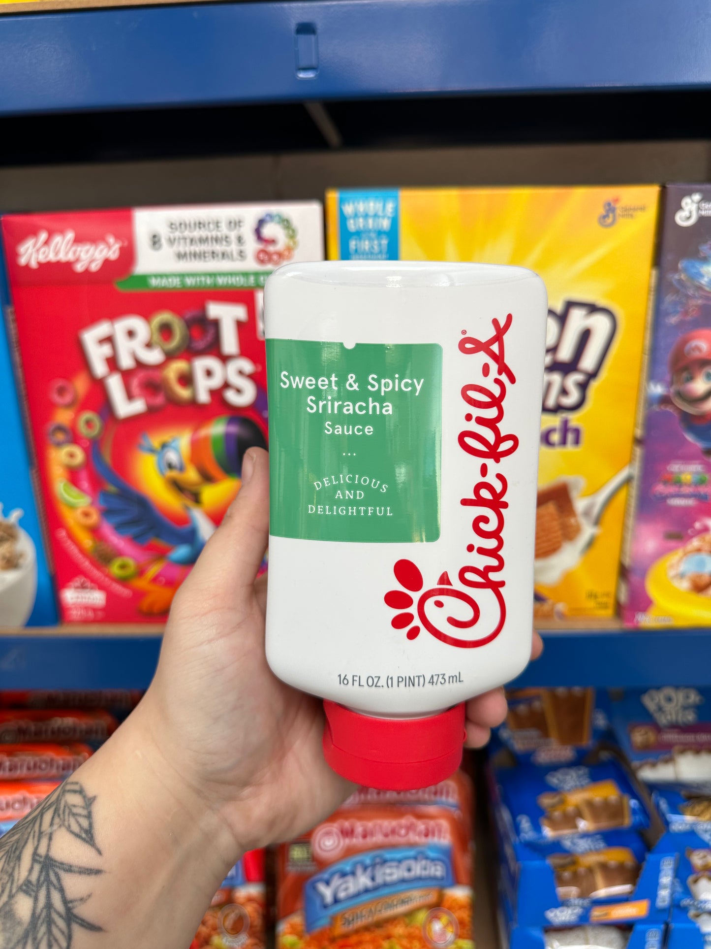 Chick-Fil-A Sweet & Spicy Sriracha Sauce 16oz (473ml)