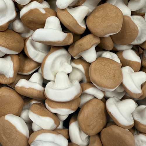 Swedish Caramel Foam Mushrooms 100G