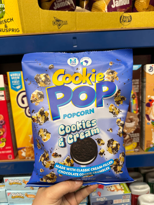 Cookies & Cream Pop Corn 113g
