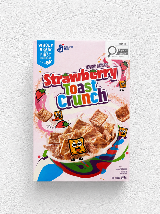 General Mills Strawberry Toast Crunch Cereal - [Canadian]