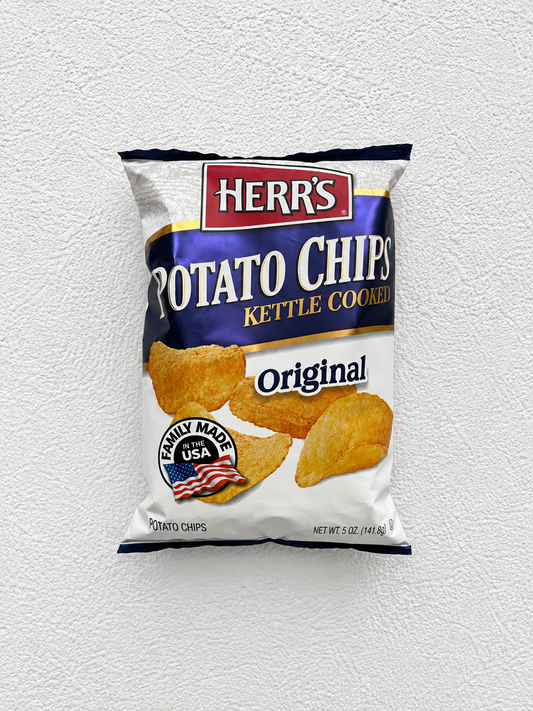 Herr's Kettle Cooked Original Chips (142g)