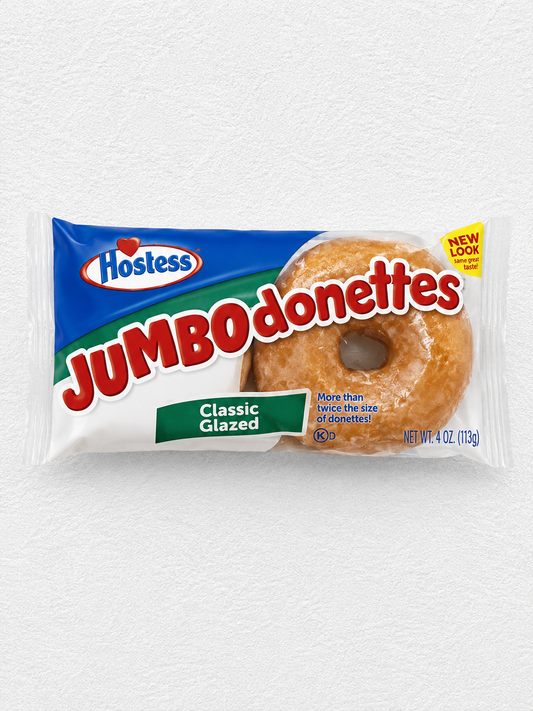Hostess Glazed Jumbo Donettes