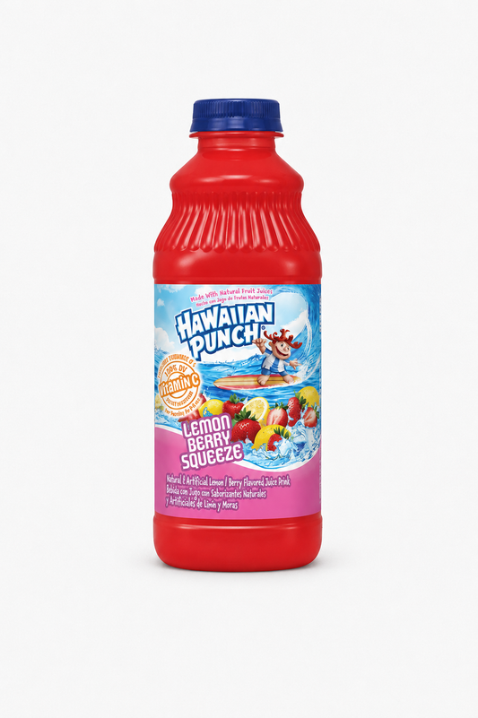 Hawaiian Punch Lemon Berry Squeeze 32oz (946ml) (USA)
