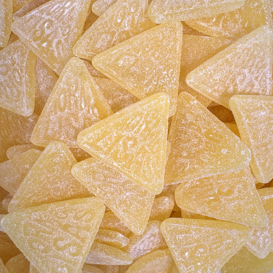 Sour Lemon Foam Triangles
