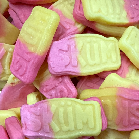 Swedish Strawberry and Banana 1 Foam Bites 100G