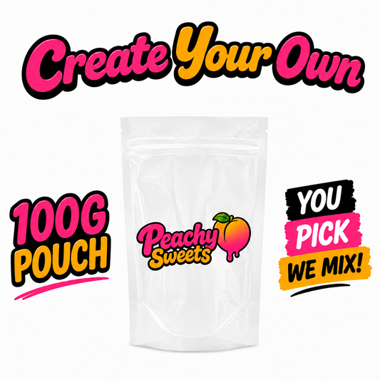 Peachy Sweets - 100G Sweet Bag (1 OPTION OF SWEET)