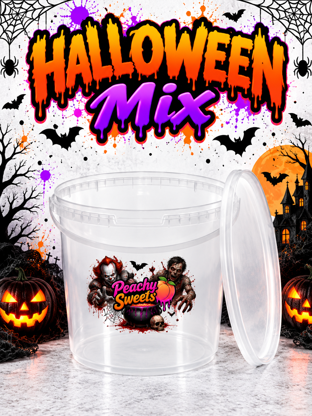 Halloween Sweet Bucket 2KG - Custom Options