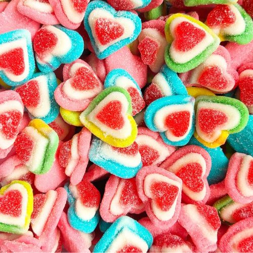 Fizzy Triple Hearts 100G
