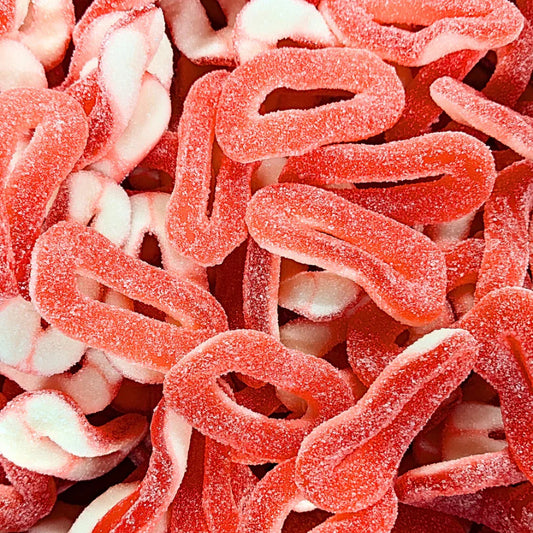 Strawberry & Cream Rings 100G