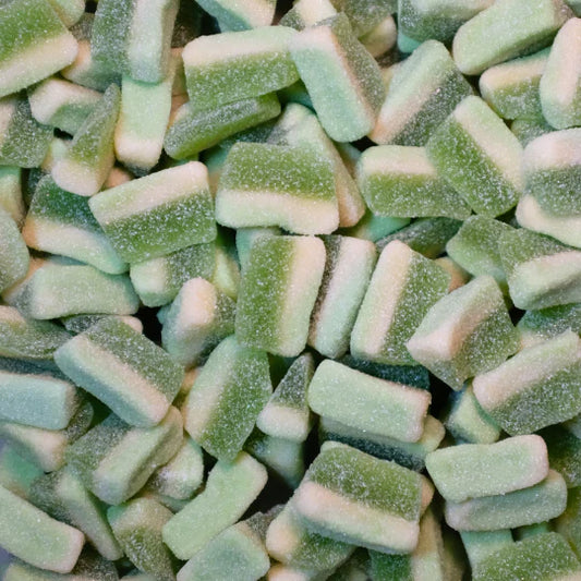 Sour Fizzy Lime Slices 100G