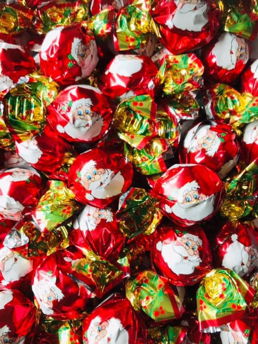 Creme Filled Milk Chocolate Santa Twists 200g