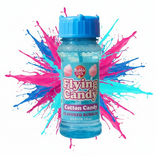 Bubble Lick Flying Candy Cotton Candy - Bubbles