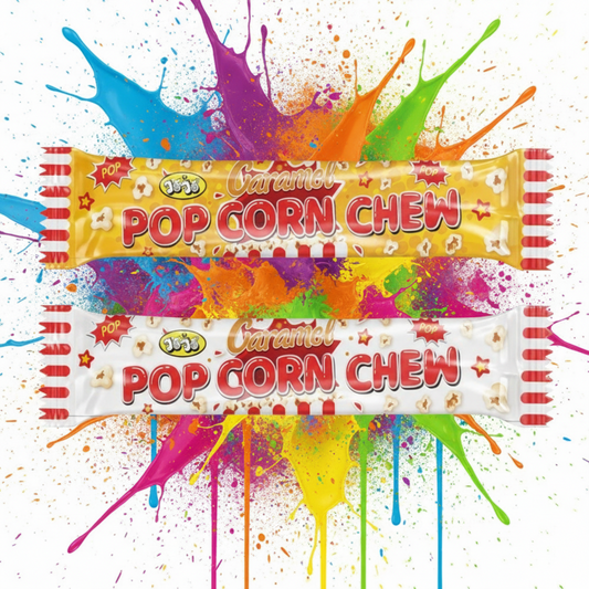 x2 Pop Corn Chew Bars