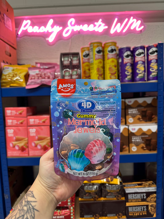 4D Amos Mermaid Jewels Peg Bag 170g (USA)