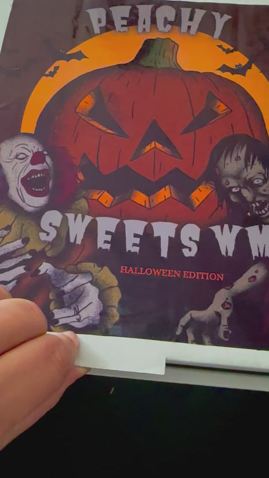 Halloween Sweet Pizza Boxes